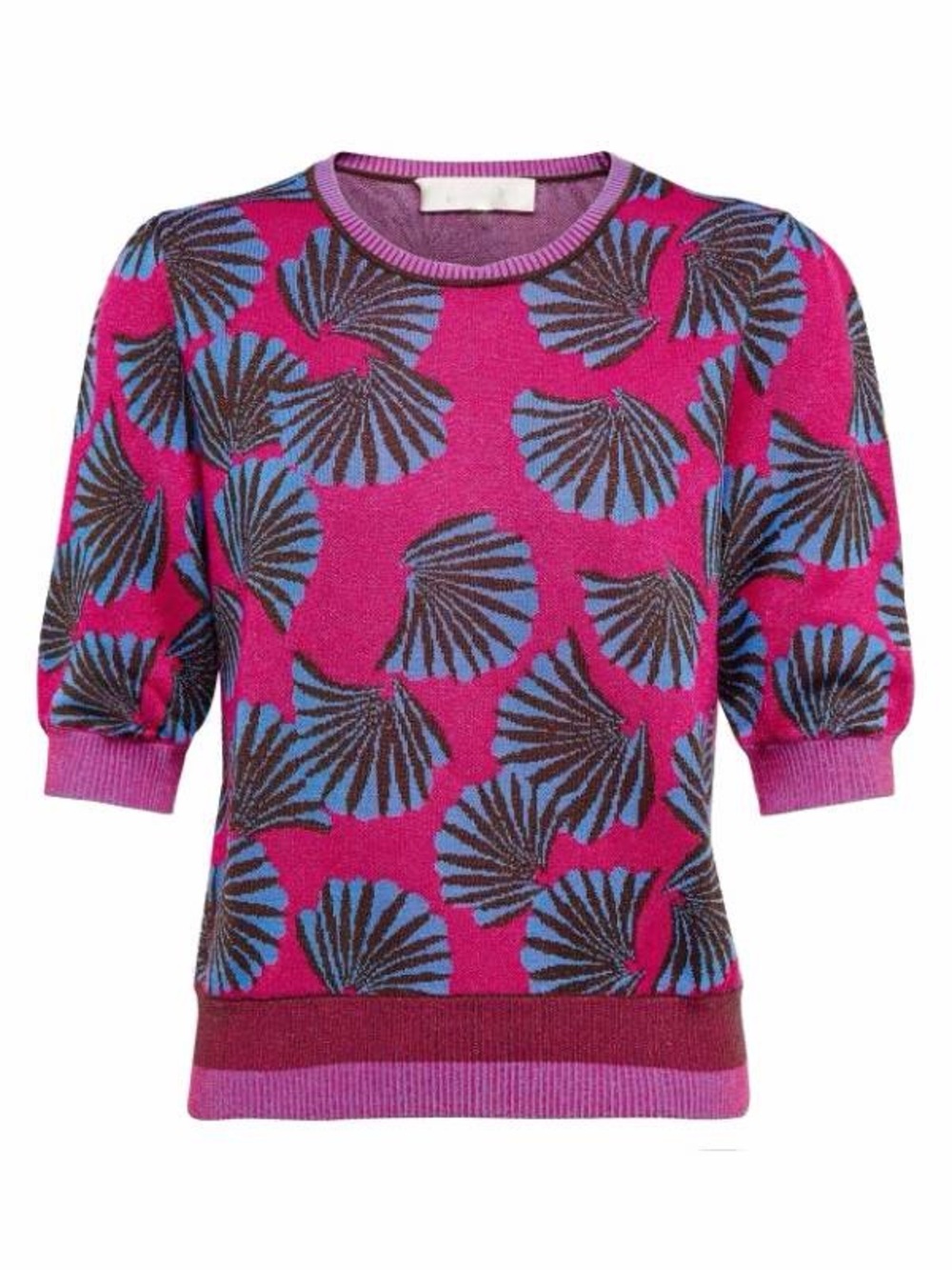DIANE VON FURSTENBERG
Zander Jacquard Knit Sweater Size Large